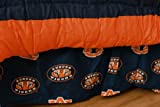 College Covers Everything Comfy Auburn Tigers Dust Ruffle Bed Skirt, Queen