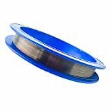 RINGGLO 99.95% High Purity Tungsten Wire, Diameter 0.01mm-1mm Metal Tungsten Wire Suitable for Machinery Manufacturing,Diameter 0.03mm/2m