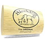 SleekEZ Original Deshedding Grooming Tool for Dogs, Cats & Horses - Undercoat Brush for Short & Long Hair - Painlessly Remove 95% of Loose Hair, Fur & Dirt - Easy to Clean - USA Made - (2.5 inch)