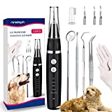 Ninieleph Teeth Cleaner for Dogs, Dog Teeth Cleaning, Dog Ultrasonic Tartar Remover, Keep Dog Teeth Health. (Black)