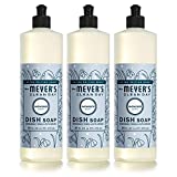 Mrs. Meyer's Clean Day's Liquid Dish Soap, Biodegradable Formula, Limited Edition Snowdrop, 16 fl. oz - Pack of 3