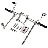 Happy-Motor Chrome 1991-2003 Sportster Forward Controls Motorcycle Shift Linkage Rod For Harley Footrest Sportster 883 Foot Pegs For Harley Sportster Forward Control