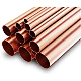 VENTRAL Copper Pipe Type M - Custom Size and Length 1/2" - 1FT