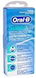 Oral-B Super Floss Mint Dental Floss for Braces Bridges - 50 Strips (Pack of 6)