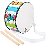 OATHX Toddler Drum Set for Kids Ages 1 2 3 4 5 6/Wooden Snare Drum Kit / 8" Double Sided /Baby Music Toys Sensory/ Percussion Musical Instruments/Children, Boys & Girls Birthday Gifts