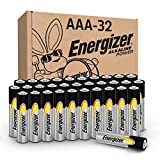 Energizer AAA Batteries, Triple A Long-Lasting Alkaline Power Batteries, 32 Count (Pack of 1)