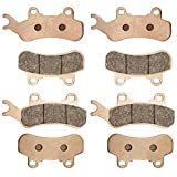 Front & Rear Brake Pads Sintered for Can Am Maverick X3 Sport/Trail 800/1000 2017-2021 Defender 6x6/Max/Pro
