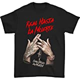 Anuel-AA-Real-Hasta-La-Muerte Shirt Fashion Men's t Shirts top Black X-Large
