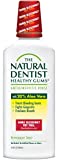 The Natural Dentist Healthy Gums Antigingivitis/Antiplaque Rinse, Adults 12 & Up, Gingivitis Mouthwash, Bleeding Gums Treatment, Safe for Chemotherapy Patients, Aloe Vera, Alcohol-free, 16.9 fl