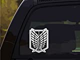 DW - Attack on Titan - Scouting Legion Crest Vinyl Die Cut Decal Bumper Sticker for Car, Laptop, Truck, Van etc. | 5