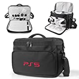 PS5 Case Storage Bag for PS5 Playstation 5 Controller Console Travel Carrying Case for Game Disc Gaming mice USB Cable Charger & Accessories