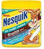 Nestle Nesquik No Sugar Added Chocolate Powder 16 Ounce (Pack of 3)