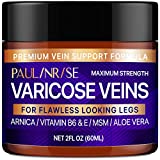 Varicose Veins Treatment for Legs, Varicose Veins Cream, Spider Vein Treatment for Legs, Varicose Veins Cream for Pain Relief 2 Oz