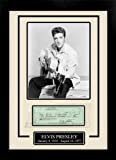 Elvis Presley Facsimile Signed Autographed Personal Check Framed 8x10 Display