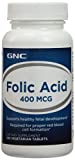 GNC Folic Acid 400 mcg (100 Tablets)