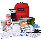 Trauma First Aid Kit - IFAK 1st Aid EDC Med Kit, Tactical Emergency Military Molle Bag First Response Stop The Bleed Kit with Tourniquet for Camping Boat
