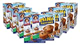 Little Debbie Blueberry Mini Muffins, Bite-size Muffins Baked with Real Blueberries (8 Boxes), Yellow