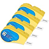 Compatible M21-750-499 Multi-Purpose Nylon Cloth Labels 3/4 Inch for Wire/Cable Marking, Laboratory, General Identification, 75" Width, 4 Pack