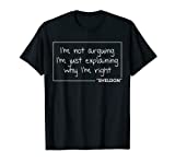 SHELDON Quote Funny Birthday Personalized Name Gift Idea T-Shirt