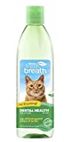 Fresh Breath by TropiClean Oral Care Water Additive for Cats, 16oz - Made in USA