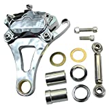 Springer Front End Brake Caliper Kit Left Side Chrome