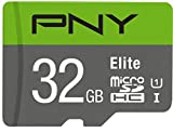 PNY 32GB Elite Class 10 U1 microSDHC Flash Memory Card - 100MB/s read, Class 10, U1, Full HD, UHS-I, micro SD