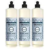 Mrs. Meyer's Liquid Dish Soap, Biodegradable Formula, Limited Edition Snowdrop, 16 fl. oz - Pack of 3