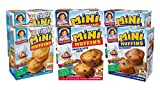 Little Debbie Mini Muffin Variety Pack, Birthday Cake, Blueberry, Chocolate Chip (2 Boxes Each)