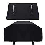BQMAX 5004 Griddle Grill Hard Cover for Blackstone 36" and 600D Heavy Duty Grill Cover Replacement Kit for Blackstone 36 inch Griddle