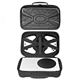 GOTRUTH Travel Case Compatible with Xbox Series S - Hard Shell Series S Carrying Case with Protective Foam Compartments for Console, Controller, HDMI Cable (Xbox Series S, Black 1)