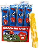 WISCONSIN CHEESE COMPANY'S - Colby Jack Cheese Snack Stick 1oz. (Pack of 24) Excellent in Charcuterie Gifts, Cheese Assortments, Holiday Gift Boxes and Christmas Gift Baskets!