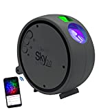 BlissLights Sky Lite 2.0 - RGB LED Laser Star Projector, Galaxy Lighting, Nebula Lamp (Green Stars, Smart App)