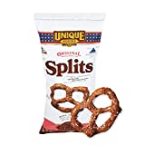 Unique Pretzels - Folds of Honor "Splits" Pretzels, Homestyle Baked, Certified OU Kosher and non-GMO, 11 oz Bag (3 pack) No artificial flavors 33 Ounce