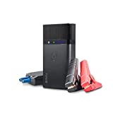 Type S Car Battery Jump Starter, 12V 400A 6.0L 8000mAh Portable Battery Charger Power Bank, Qi Wireless Charging, LED Flashlight, USB-C USB-A Ports, UL Listed