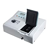 Digital Lab Spectrophotometer Visible Spectrophotometer LCD Display 350-1020nm Tungsten Lamp Lab Analytical Equipment 110V (Deliver Within 3-7 Days)