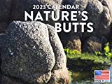 Funny Natures Butts Calendar 2023 Monthly Wall Hanging Calendar Human Body Shapes Gag Gift White Elephant Large Planner 24 Months - Full 2023 Write On Grid Plus Bonus 2024 Preview Chart - Made In USA