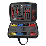 Multi Function Auto Diagnostic Tools, Automotive Circuit Test Leads Kit with Black Carrying Case, Electrical Testers Wire Connectors Adapter Cables