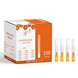 Disposable Luer Lock Needle 100Pack (25G-0.5IN)