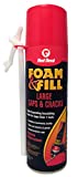 Red Devil 090806 Foam & Fill Large Gaps & Cracks Polyurethane Foam Sealant, 8 oz, Off White