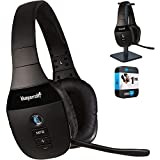 BlueParrott S450-XT Wireless Bluetooth Stereo Headset with Voice Control Bundle with Deco Gear Pro Audio Headphone Stand and 1 YR CPS Enhanced Protection Pack