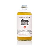 Pink House Alchemy Pineapple Rosemary - Shrub 16 Ounce Handcrafted Mixer Acidulated Syrup for Cocktails, Sodas, Waters and Mocktails using Vinegar, Botanicals and Fruits PRSB