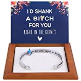 Friend Gifts for Women Funny Small Gifts for Women Best Friend Birthday Gifts for Women Friends Female Friendship Gifts for Women Friends Bestie BFF Sister Woman Her - Fun Hidden Message Bracelet