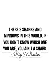 Yellowstone Sticker - Sharks and Minnows Sticker - Yellowstone TV Show - Yellowstone Decal - Rip Wheeler Quote - Rip Wheeler