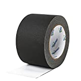 Gaffers Tape 3 inch Black, 30 Yards Heavy Duty, Professional Grade Large Gaffer Tape, Non-Reflective No Residue Hand Tear Self-Adhesive by Fetefest (3" Black 1 Roll)