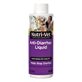 Nutri-Vet Anti-Diarrhea Liquid for Dogs | Helps Sooth Upset Stomach & Stop Diarrhea | Veterinarian Formulated | 4oz