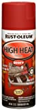 Rust-Oleum 248908 Automotive High Heat Spray Paint, 12 Ounce, Flat Red, 12 Ounce