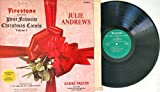 Julie Andrews with Andre Previn: "Firestone Presents Your Favorite Christmas Carols, Volume 5" (12-inch Single-Disc LP Full Album)