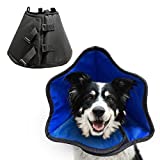 RENZCHU Soft Dog Cone Collar for After Surgery,Pet Recovery Collar for Dogs & Cats, Comfort E-Cone Protective Collar for Extra Large Medium Small Dogs,Made of Soft and Light Plush Material -XL