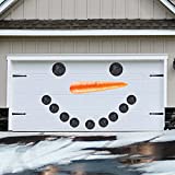 VictoryStore Garage Door Christmas Magnets: Large Snowman Face Magnets, Indoor or Outdoor Winter Magnets, 19624