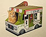 Hyde & Eek Boutique Halloween I Scream Truck Cat Scratcher